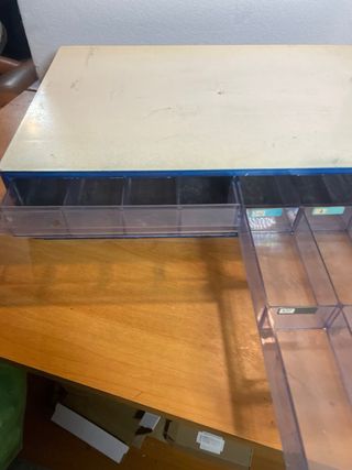 MOBILETTO CUCIRINI TRE STELLE VINTAGE CASSETTIERA