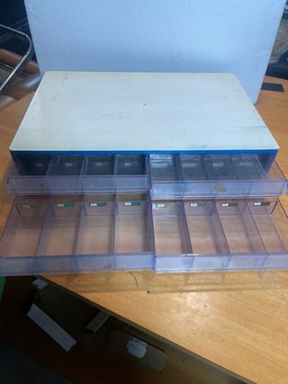 MOBILETTO CUCIRINI TRE STELLE VINTAGE CASSETTIERA