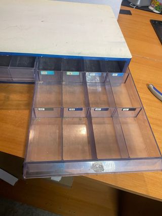 MOBILETTO CUCIRINI TRE STELLE VINTAGE CASSETTIERA