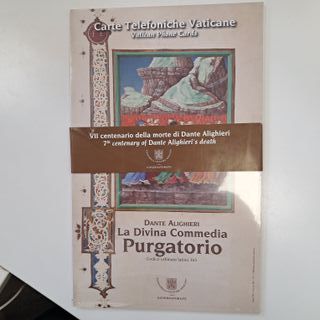 Carte telefoniche Vaticane 2021 – Dante Purgatorio