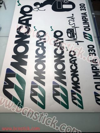 Pegatinas Moncayo Caravanas - Versailles 370 & Ort