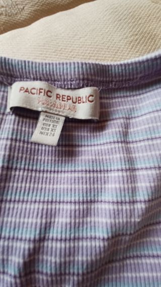 Top Pacific Republic + Pantalones zara