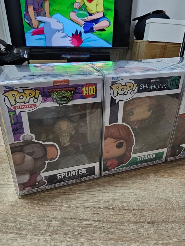 4 Funko Pop! Vinilo: ¡Nuevos!