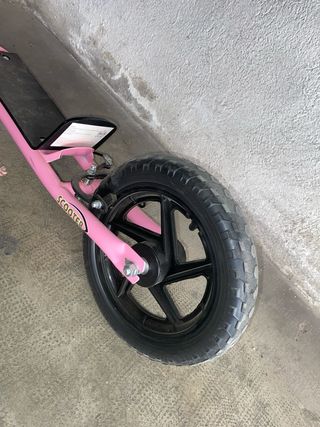 Patinete scooter niños HOMCOM 12" Rosa