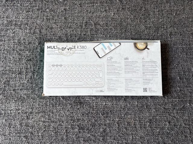 Teclado Logitech K380 Multi-Device Blanco