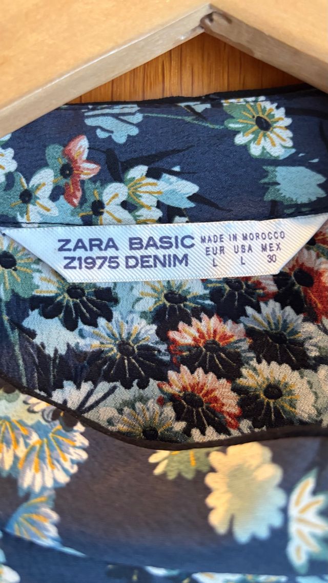 Vestido Zara estampado floral