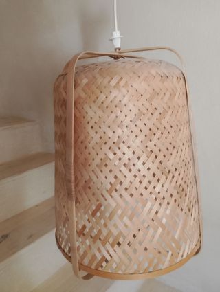 Lámpara bambú Ikea - Beige