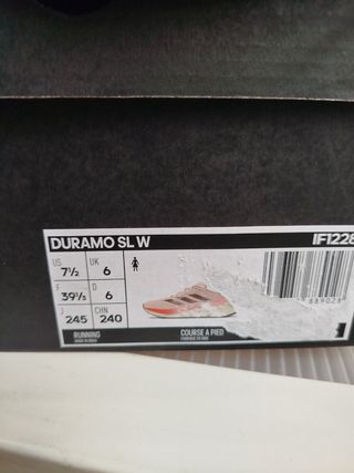 Zapatillas Adidas Duramo SL Mujer Rosa