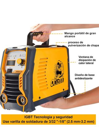 Soldadora MMA-250 Oltize IGBT