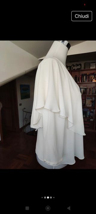 Blusa Zara bianca tg.S