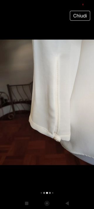 Blusa Zara bianca tg.S