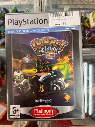 PS2 Ratchet & Clank 3 - Platinum