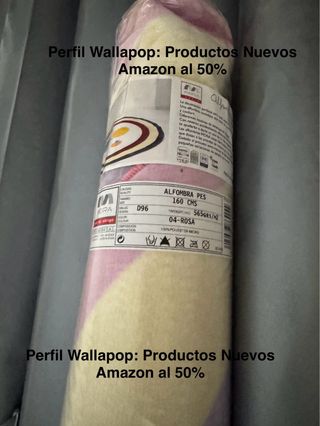 Alfombra Infantil 160cm - Rosa NUEVA!