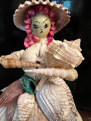 Statuina conchiglie handmade