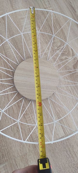 Frutero blanco metal