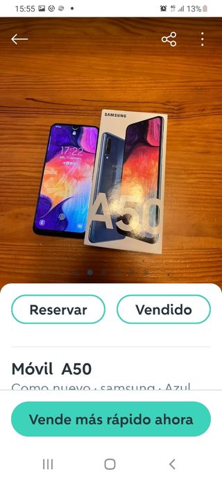 Samsung Galaxy A50 Azul