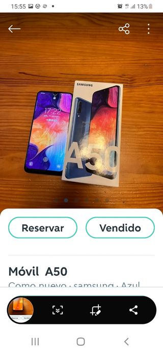Samsung Galaxy A50 Azul