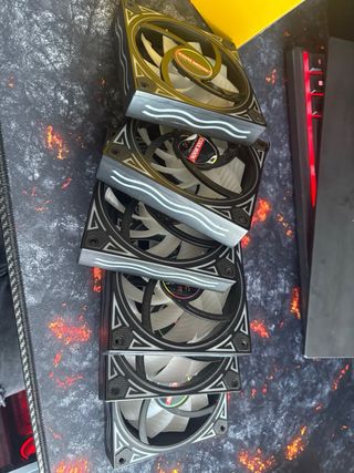 Ventiladores CoolMoon RGB (6 unid)