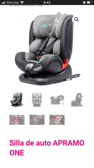 Silla coche Apramo All Stage 360