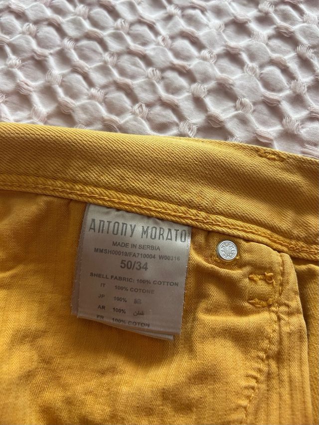 Shorts Antony Morato amarillos