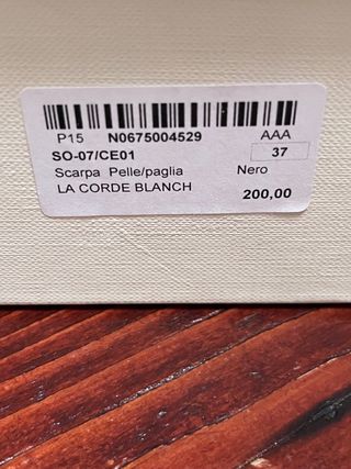 Sandali La Corde Blanche 37