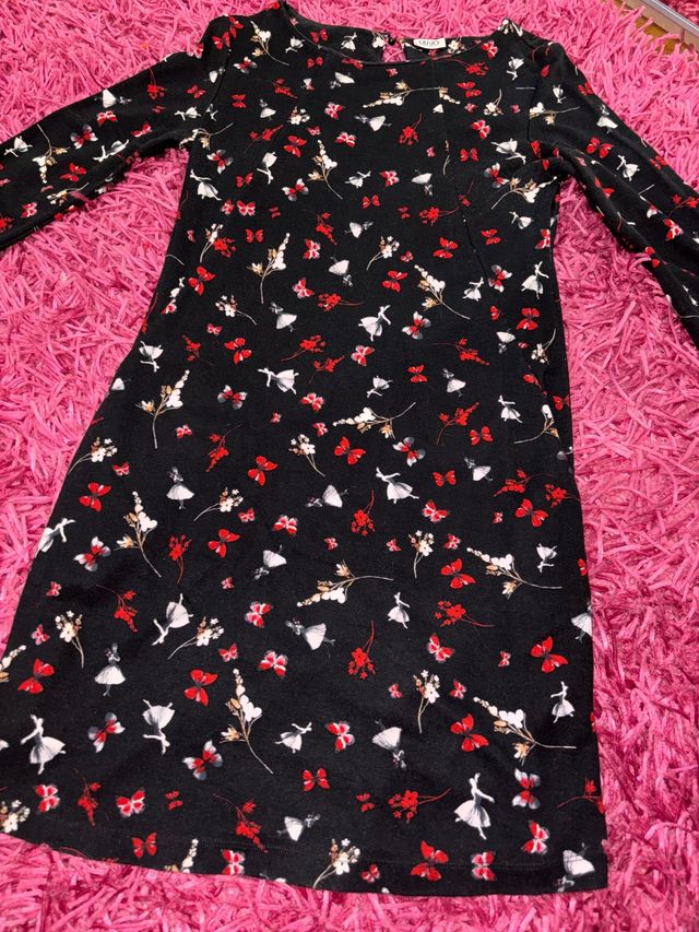 Vestito Liu Jo nero fiori