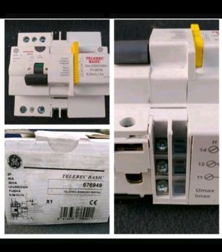 Diferencial Telerec Basic 40A Rearmable