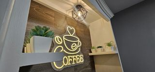 Mueble Cafetera Vintage Blanco