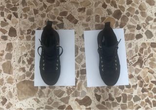 Converse negras - Botas altas
