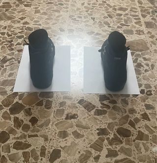Converse negras - Botas altas