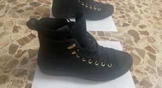 Converse negras - Botas altas