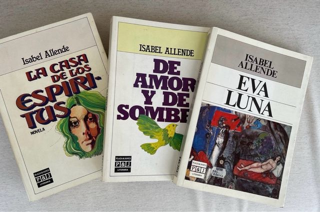 Lote novelas Isabel Allende