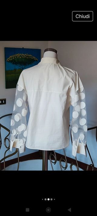 Camicia Zara bianca taglia M