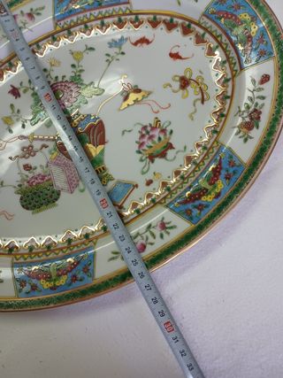 Travessa porcelana chinesa - Oval
