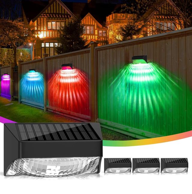 Lámpara solar de jardín para exteriores