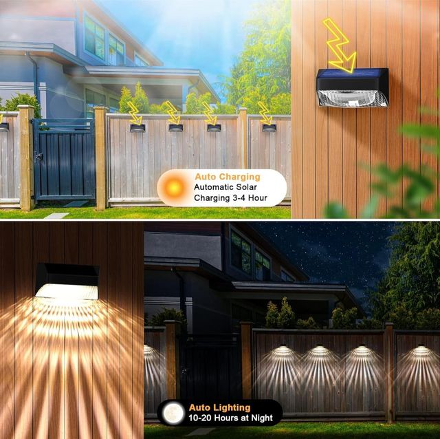 Lámpara solar de jardín para exteriores