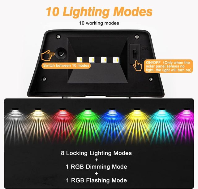 Lámpara solar de jardín para exteriores