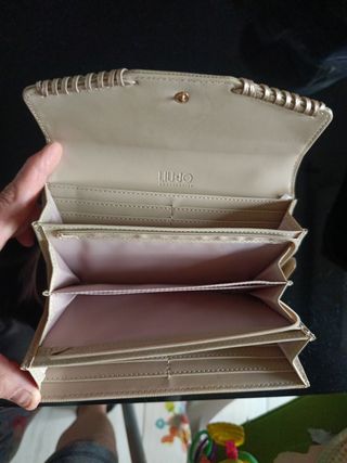 Portafoglio Liu Jo beige