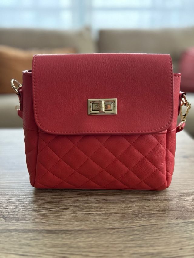 Bolso bandolera acolchado