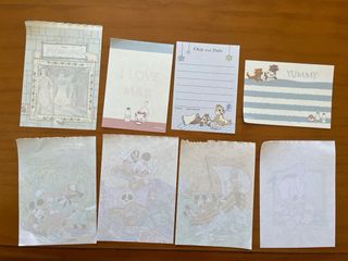 Lote cartas perfumadas Disney