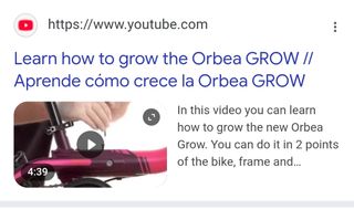 Bicicleta Infantil Orbea Grow 16" Niño / Niña
