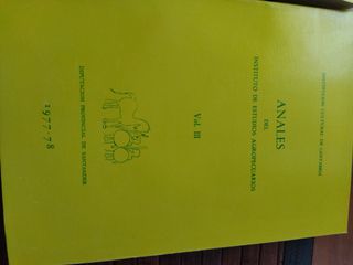 Anales del Instituto de Estudios Agropecuarios
