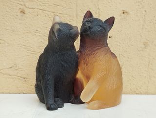 Gatti gattini fanno effusioni in vetro Daum France