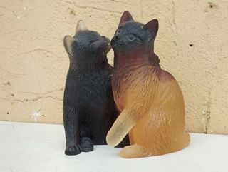 Gatti gattini fanno effusioni in vetro Daum France