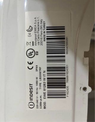 Contrappeso superiore lavatrice Indesit