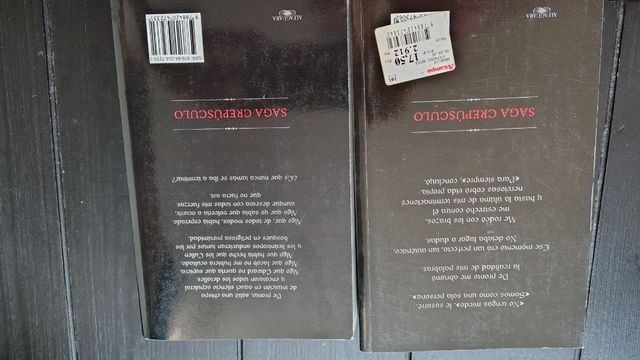 Saga Crepúsculo 2 libros por 5 euros