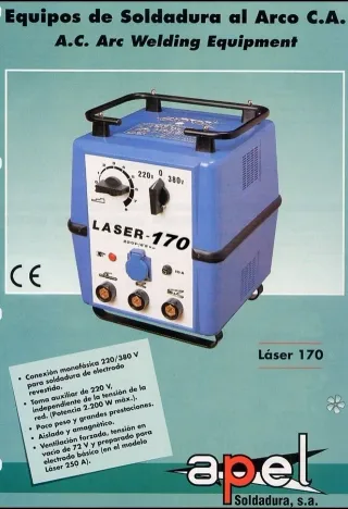 Soldadora Apel Laser 170