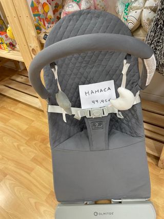Hamaca bebé Olmitos gris