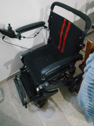 Silla ruedas eléctrica plegable