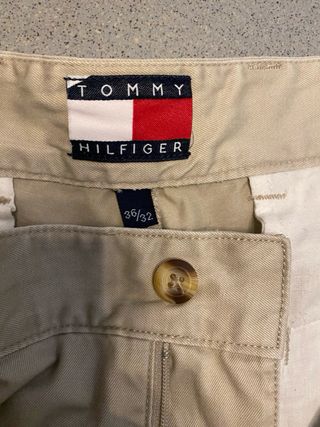 Pantaloni Tommy Hilfiger beige